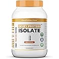 NATURALTEIN Natural Whey Protein Isolate Unflavoured - 1 kg (Naturally flavored, Non GMO, No Artificial Sweeteners)