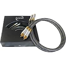 Dynavox Alta Qualità Spinotto Rca Bianco Di Costruito Contatto Dorato - Foto 13