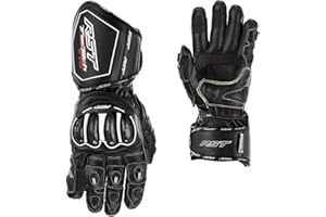 RST Tractech Evo 4 CE Aramid Motorcycle Gloves (Black, L)