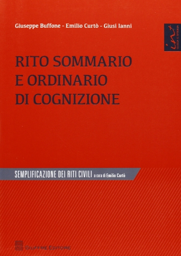Rito sommario e ordinario di cognizione