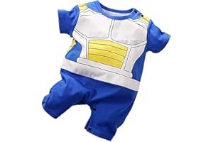 Sxkayxr - Grenouillère inspirée de Goku pour nouveau-né, garçon et fille