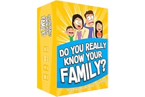 Moose Games Do You Really Know Your Family? A Fun Family Game Filled with Conversation Starters and Challenges - Great for Kids, Teens and Adults