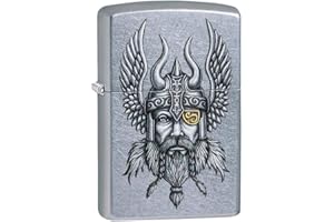 Accendino Zippo®, Accendino Antivento Ricaricabile Zippo, Realizzato in Metallo con Caratteristico "click" Zippo, Made in USA, Ottima Idea Regalo