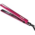 Syska HS6810 Hair Straightener with 60 sec Rapid Heating Function,Keratin Infused Ceramic Coated Plates (Pink)