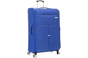 SKYLARK LUGGAGE Extra Large Suitcase 32" Super Lightweight Luggage 20% Expandable 4 Wheel Spinner 3-Digit Combination Lock Soft Shell Luggage Check in for 30kg
