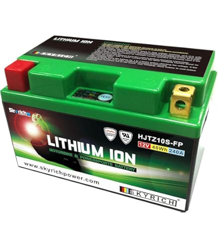 Batteria Moto Kyoto GTZ10S AGM | Per Yamaha YZF R1 1000 2004-2005 | 12V | Pronta All'Uso - Foto 10