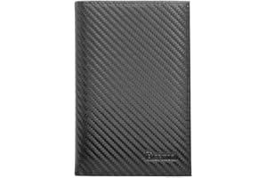 Charmoni - Grande Portefeuille - Classique - Homme - Porte Carte, Papier Voiture, Porte Monnaie - complète - Cuir synthétique (Noir 103T (11x15 cm))