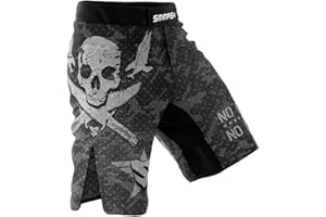 SMMASH Short D'entraînement pour Homme MMA Boxe Sport Gym Fitness Homme Short De Sport