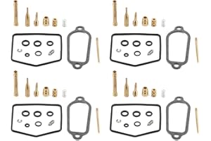 BANAPOY Kit di ricostruzione del carburatore, kit di riparazione del carburatore Robusto Comodo per Cb400F 1975-1977
