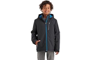 Killtec Jungen Kow 159 Bys Jckt Funktionsjacke mit Kapuze/Winterjacke ist wasserdicht