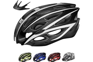 FACAIO Casco Bici, Casco da Bicicletta, Casco da Ciclismo Leggero per Uomo Adulti, Casco MTB Protezione di Sicurezza Taglia Regolabile, Per Casco da Skateboard Monopattino Downhill Arrampicata 58-61cm