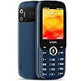 Lava A5_23 Dual Sim Keypad Mobile Phone (with Camera & Duo LED Torch) | 2.4" Large Display - Big Icons | Auto Call Recording | Loud Speaker & Number Talker| Long Battery Life (Blue)