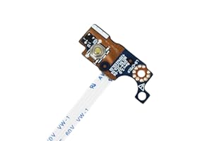 Gintai Carte Mère Power Switch Plaque Bouton d'alimentation avec câble Ruban pour HP 15-A 15-AC 15-AF 15-BA 15Z-BA 15-AY 250 G4 250 G5 255 G4 255 G5 256 G4 LS-C701P NBX00020I00 855012-001 813955-001