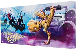 GRUPO ERIK Tapis de Souris XXL Marvel, Groot - Tapis de Bureau 80 x 35 cm, sous Licence Officielle Les Gardiens de la Galaxie | sous Main Bureau, Accessoire pour PC, Tapis de Souris Gamer