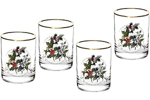 Portmeirion Home & Gifts DOF Glass S/4, Multi-Colour, 4 Count (Pack of 1)