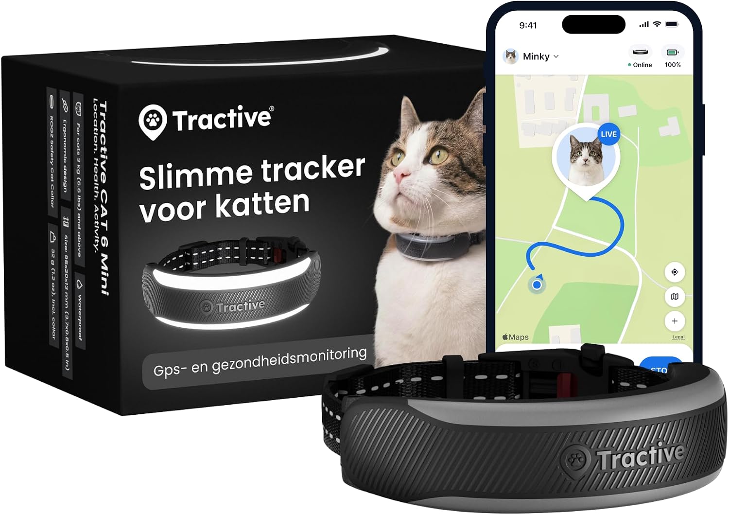 Dossier Complet & Guide Pratique : Tractive Slimme GPS-tracker voor Katten Mini