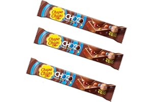 PERFETTI VAN MELLE 40 BARRETTE AL CIOCCOLATO LATTE CHUPA CHUPS CHOCO MILK MINI CONFETTI 22G SNACK