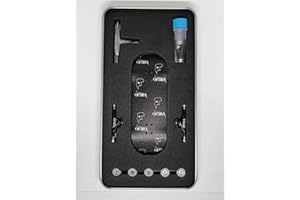 LEEFAI Op3ra Pro Fingerboard Complete 34 * 96mm Maples Wood 5 Plys Medium concave Medium kick UV Printing Graphic-Pro Trucks & 5 Urethane Bearing Wheels,-Replace Bushings-The Stamp Edition