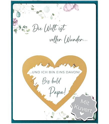 Cheerset Rubbelkarte – „Du Wirst Großer Bruder“ Zur Schwangerschaftsankündigung Mit Umschlag