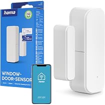 Détecteur De Mouvement WiFi Hama – Alarme, Lumière Et Notifications Mobile – Compatible Alexa/Google Home – Sans Hub – Secteur Ou Batterie