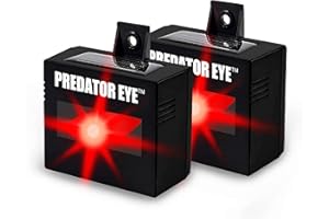 ASPECTEK Lot de 2 Appareils Répulsifs pour Animaux - Alimentation Solaire, étanches, pour Extérieur