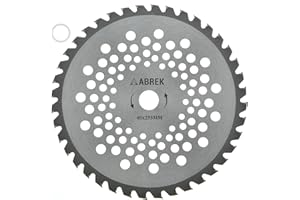 ABREK 40 DENTI - 255 MM - DISCO PROFESSIONALE AL TUNGSTENO/DECESPUGLIATORE TAGLIO RAMI TRONCHETTI