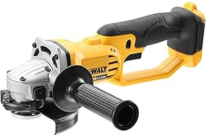 DEWALT - Meuleuse d'Angle XR 18V 3Ah Li-Ion - DCG412N-XJ - Meuleuse 125 sans Fil avec Poignée Ajustable et Vitesse Variable - Lame Ø125mm - Vitesse à Vide 7000tr/min - 405W