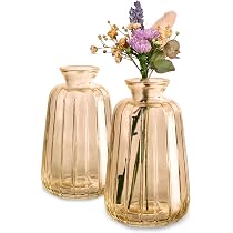 DARJEN 24 Transparente Votivkerzenhalter - Mit Sonnenblumen-Prägung, Für Hochzeit & Home Decor