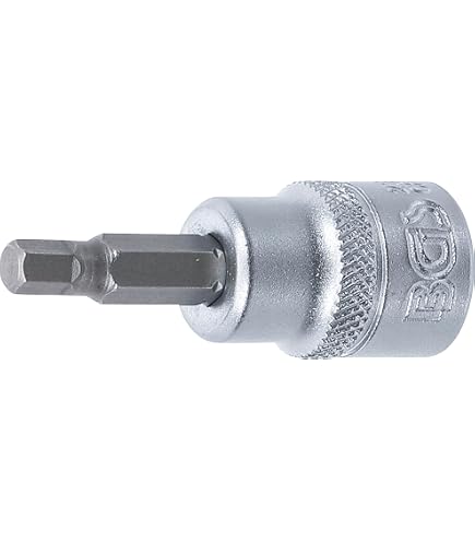 PROXXON 23578 Innensechskant Bit – 6mm Bit, 3/8" Antrieb, Robust Für Schraubarbeiten