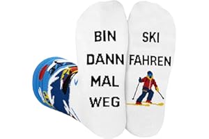 WAMIOKAGRO Lustige Geschenke für Männer und Frauen, Lustige Socken mit Spruch, Männergeschenke Weihnachtsgeschenke für Männer Frauen Teenager Jungen Mädchen Kinder zu Geburtstag Weihnachten Vatertag