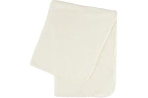 Bieco Baby Decke beige klein - Babydecke flauschig - Fleecedecke Creme - Babydecke einfarbig - dünne Decke Baby Kuscheldecke Baby Fleecedecke beige Creme Kuscheldecke Baby beige Babydecke klein