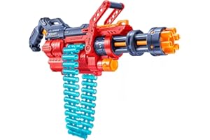 XSHOT X-Shot - Excel Omega Dartblaster - w zestawie łańcuszek z amunicją i 96 rzutkami, rozmiar uniwersalny