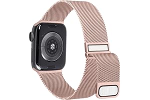 YLK Métal Bracelets Compatible avec Apple Watch 38mm 40mm 41mm 42mm 44mm 45mm Ultra 49mm Femme Homme, Acier Inoxydable en Métal Compatible pour iWatch 8 7 6 5 4 3 2 1 & SE
