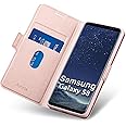 Aunote Samsung Galaxy S8 Hülle, Handyhülle Samsung S8, Schutzhülle Samsung S8, Tasche Samsung S8, Klapphülle Samsung S8, Lede