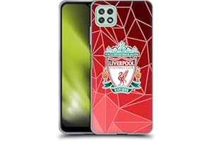 Head Case Designs sous Licence Officielle Liverpool Football Club Géométrique Crête & Liverbird 2 Coque en Gel Doux Compatible avec Galaxy A22 5G / F42 5G (2021)