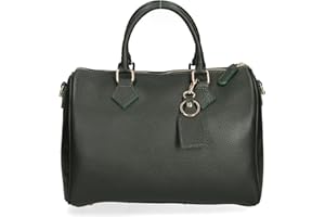 Chicca Borse Borsa Donna a Mano Pelle con Tracolla Bauletto