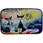 Miapet Elekli Desenli Kedi Tuvalet &Ouml;n&uuml; Paspası 60 x 45 cm Gece