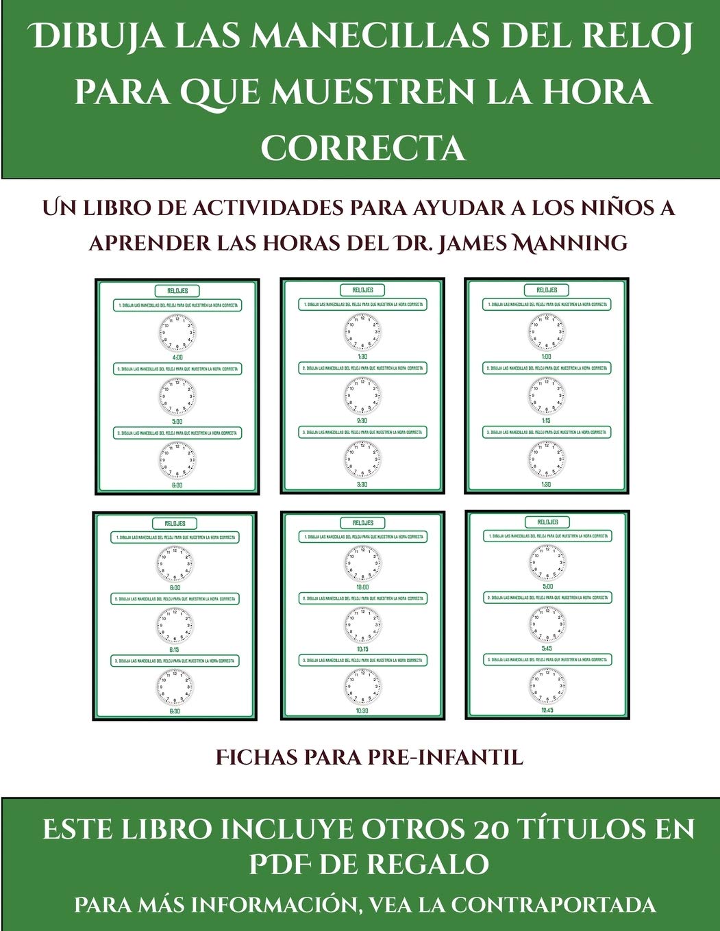 Fichas para pre-infantil : Este libro contiene 30 fichas con actividades a todo color para ninos de 5 a 6 anos