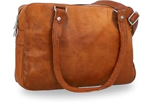 GUSTI LEDER NATURE Gusti Leder Umhängetasche Emily – Handtasche & Shopper Tasche für Damen – Braun