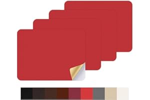 MYLIVELL Patch de Réparation en Cuir, 20 * 28cm Patch Cuir Auto-adhésif Rénovation, Cuir Adhesif Patch Reparation, Simili Cuir Autocollant pour Canapés Siègesde Canapé, Siège, Vestes, Artisanat