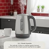 Sinbo SK-8031 Su Isıtıcı Kettle &ndash; Paslanmaz &Ccedil;elik, 1.8 L, Inox, Otomatik Kapanma (A&ccedil;ık Gri)