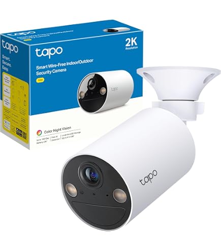 Tapo C400 Outdoor Security Camera – Wireless, 180-Day Battery, 1080P Color Night Vision, Free Person Detection, Works With Alexa & Google
