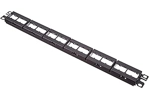 Panduit 24-port modular patch panel 1U