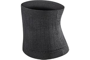 HERUAI Winter Cashmere Kidney Warmer Women Men Back Warmer Thermal Waist Warmer Support Elastic Heat Belt Wool Lumbar Warmer Body Warmer for Back Pain Relief for Women