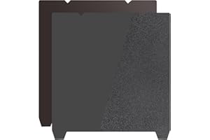 IdeaFormer Piastra di pressione PEI in acciaio per molla, 235 x 235 mm, PEI magnetica Spring Steel per Creality K1/K1C/K1 SE/Ender 5 S1/Ender 3 S1 Pro/Ender 3 S1/Ender 3 S1/Ender 3 V3 SE/KE