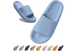 IDEINER Unisex Ciabatte Nuvola Ultra Morbide Pillow Slides Antiscivolo Anatomiche Taglia 36-47