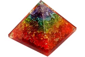 AVICRAFTS Energy Generator Orgone Pyramid for Healing- meditation orgonite pyramids/crystal chakra