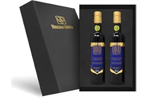 2 x Parqueoliva Serie Oro 500 ml - Hiszpańska oliwa z oliwek Extra Virgin z czarnym opakowaniem