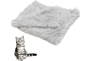 ZPSCXQ Cat Blanket for Indoor Cats, Small Fluffy Pet Blanket, Soft and Cozy Cat Blankets for Kittens, Puppy Blankets, 50 x 40 cm