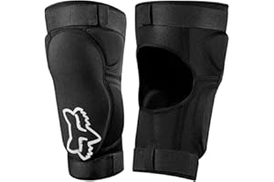 FOX HEAD Fox Launch D3O Knee Guards - Black/Logo, Medium/Pair Set Leg Guard Pad Tough Padding Safety Safe Protector Protect Gear Body Trail Enduro Unisex Bicycle Cycling Cycle Biking Bike MTB Downhill Ride